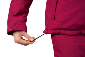 Veste / Hardhsell avec membrane Resstex 10 000mm et technologie Duratherm classic "Hannah − MAKY COL" - Planète Rando