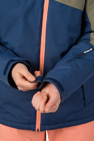 Veste / Hardhsell avec membrane Resstex 10 000mm et technologie Duratherm classic "Hannah − MAKY COL" - Planète Rando