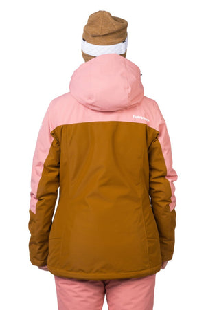 Veste / Hardhsell avec membrane Resstex 10 000mm et technologie Duratherm classic "Hannah − MAKY COL" - Planète Rando