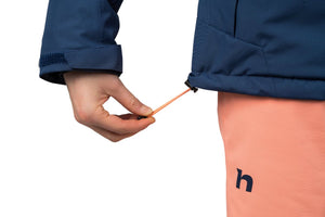 Veste / Hardhsell avec membrane Resstex 10 000mm et technologie Duratherm classic "Hannah − MAKY COL" - Planète Rando