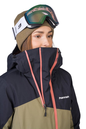 Veste / Hardhsell avec membrane Resstex 10 000mm et technologie Duratherm classic "Hannah − MAKY COL" - Planète Rando