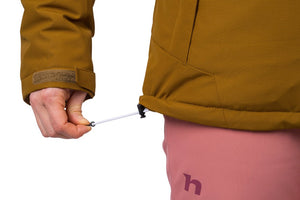 Veste / Hardhsell avec membrane Resstex 10 000mm et technologie Duratherm classic "Hannah − MAKY COL" - Planète Rando