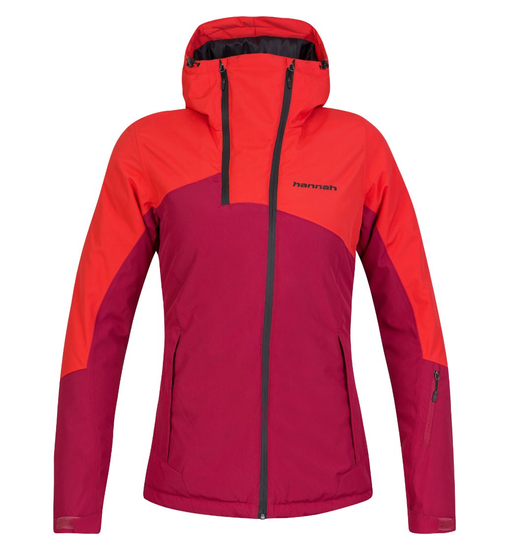 Veste / Hardhsell avec membrane Resstex 10 000mm et technologie Duratherm classic "Hannah − MAKY COL" - Planète Rando