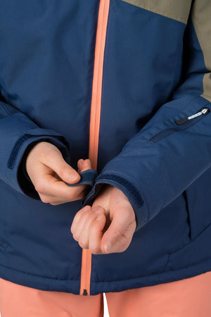 Veste / Hardhsell avec membrane Resstex 10 000mm et technologie Duratherm classic "Hannah − MAKY COL" - Planète Rando