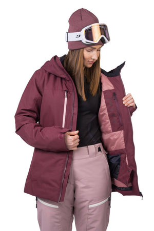 Veste / hardshell Climatic Element avec technologie Duratherm Pro pour Femme "Hannah − NOREN" - Planète Rando