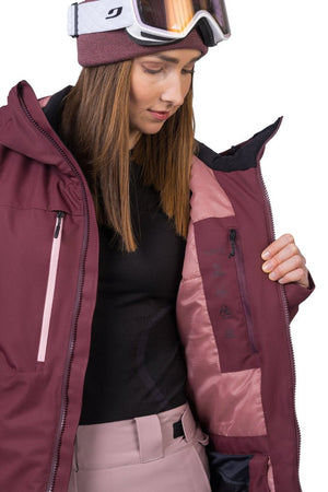 Veste / hardshell Climatic Element avec technologie Duratherm Pro pour Femme "Hannah − NOREN" - Planète Rando