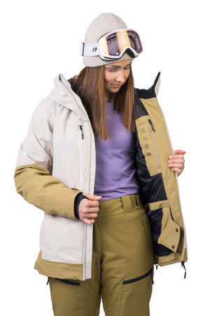 Veste / hardshell Climatic Element avec technologie Duratherm Pro pour Femme "Hannah − NOREN" - Planète Rando