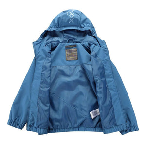 Veste imperméable avec membrane PTX pour enfants "Nax − BOMBO" - Planète Rando