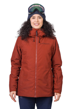 Veste imperméable avec membrane Resstex & Duratherm classic "Hannah − PEPPER" - Planète Rando