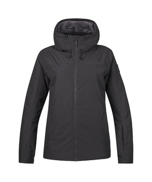 Veste imperméable avec membrane Resstex & Duratherm classic "Hannah − PEPPER" - Planète Rando