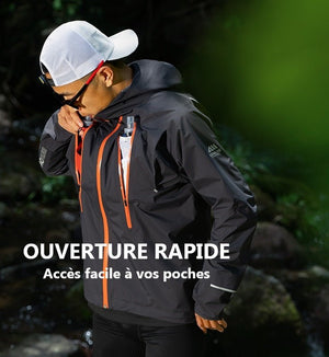 Veste imperméable, coupe - vent performance Ultra 180g "Aonijie - FM5216" - Planète Rando