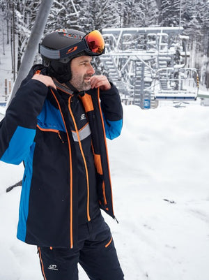 Veste imperméable de ski avec membrane Climatic Active Stretch imperméable et respirante pour homme "Hannah − CALVIN" - Planète Rando