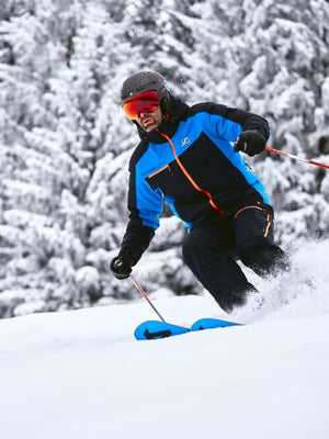Veste imperméable de ski avec membrane Climatic Active Stretch imperméable et respirante pour homme "Hannah − CALVIN" - Planète Rando