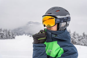 Veste imperméable de ski avec membrane Climatic Active Stretch imperméable et respirante pour homme "Hannah − CALVIN" - Planète Rando