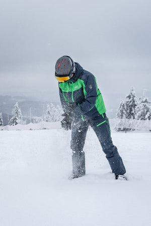 Veste imperméable de ski avec membrane Climatic Active Stretch imperméable et respirante pour homme "Hannah − CALVIN" - Planète Rando