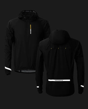 Veste imperméable et coupe-vent léger pour vélo / moto "ROCKBROS - Cycling Raincoat" - Planète Rando