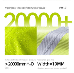 Veste imperméable et respirante à capuche pour le cyclisme unisexe UPF50+ "ROCKBROS - YPY024" - Planète Rando