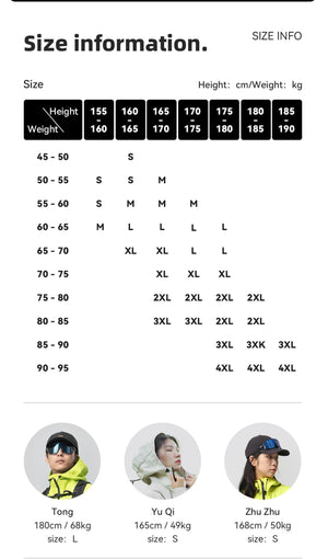 Veste imperméable et respirante à capuche pour le cyclisme unisexe UPF50+ "ROCKBROS - YPY024" - Planète Rando