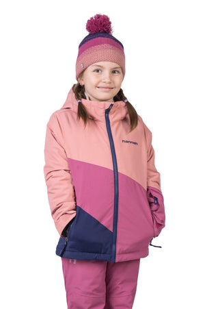 Veste imperméable / Hardhsell de randonnée avec membrane Resstex et isolation Duratherm classic pour enfant "Hannah − KIGALI JR" - Planète Rando