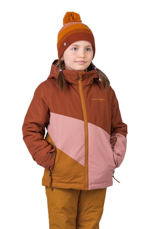 Veste imperméable / Hardhsell de randonnée avec membrane Resstex et isolation Duratherm classic pour enfant "Hannah − KIGALI JR" - Planète Rando