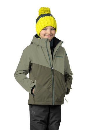 Veste imperméable / Hardhsell de randonnée avec membrane Resstex et isolation Duratherm classic pour enfant "Hannah − KIGALI JR" - Planète Rando