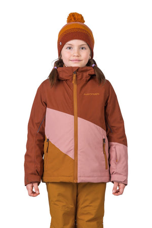 Veste imperméable / Hardhsell de randonnée avec membrane Resstex et isolation Duratherm classic pour enfant "Hannah − KIGALI JR" - Planète Rando