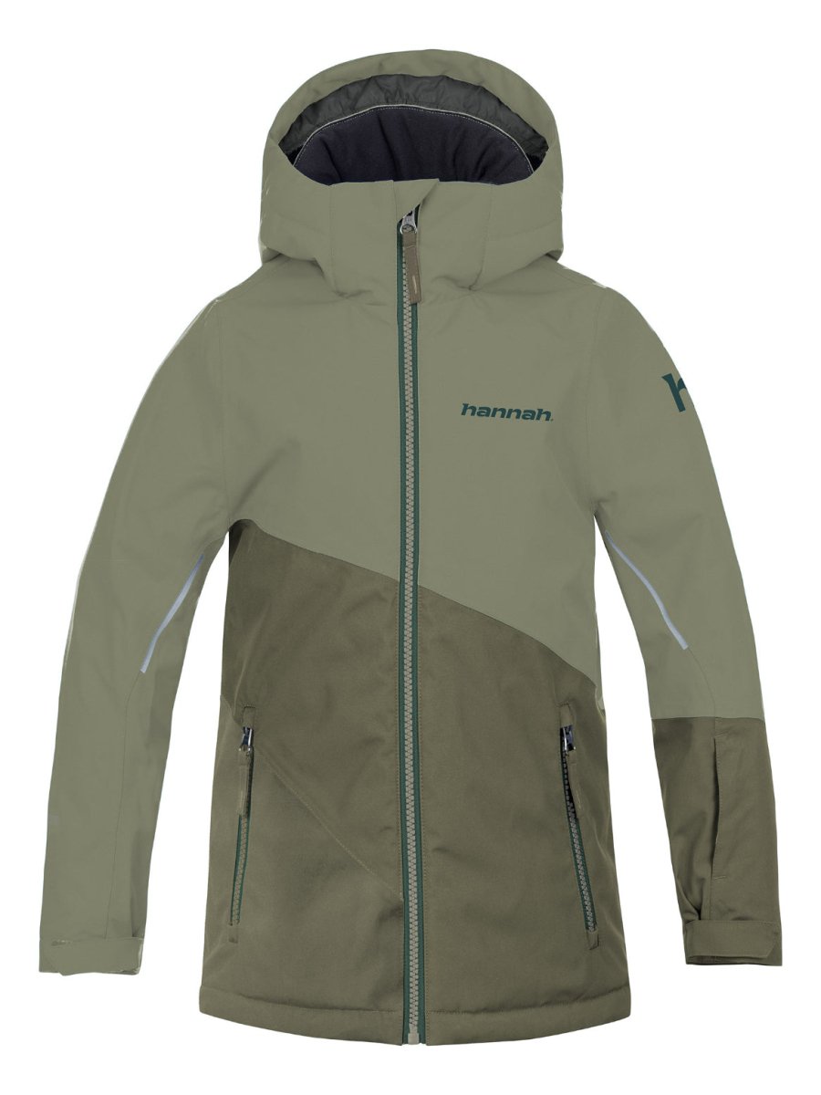 Veste imperméable / Hardhsell de randonnée avec membrane Resstex et isolation Duratherm classic pour enfant "Hannah − KIGALI JR" - Planète Rando