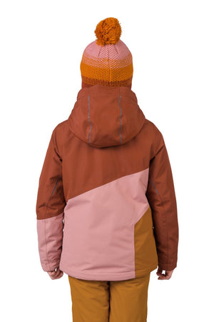 Veste imperméable / Hardhsell de randonnée avec membrane Resstex et isolation Duratherm classic pour enfant "Hannah − KIGALI JR" - Planète Rando