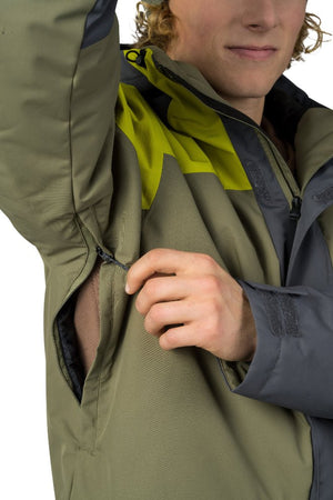 Veste imperméable / Hardshell avec Resstex membrane 10 000mm et technologie Duratherm classic pour Homme "Hannah − GAROW FD" - Planète Rando