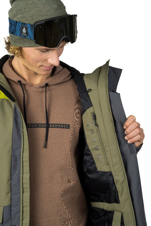 Veste imperméable / Hardshell avec Resstex membrane 10 000mm et technologie Duratherm classic pour Homme "Hannah − GAROW FD" - Planète Rando