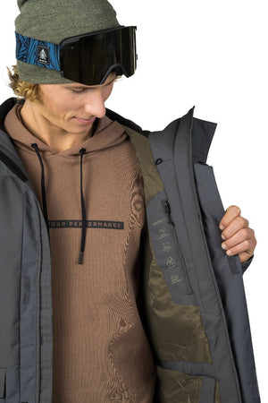 Veste imperméable / Hardshell avec Resstex membrane 10 000mm et technologie Duratherm classic pour Homme "Hannah − GAROW FD" - Planète Rando