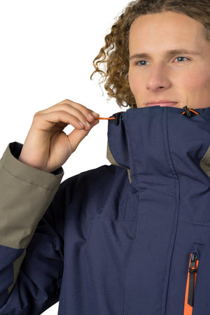 Veste imperméable / Hardshell avec Resstex membrane 10 000mm et technologie Duratherm classic pour Homme "Hannah − GAROW FD" - Planète Rando