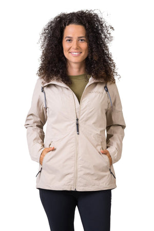 Veste imperméable / Hardshell de randonnée avec membrane Resstex 8000mm pour femme "Hannah − GOLDIE" - Planète Rando