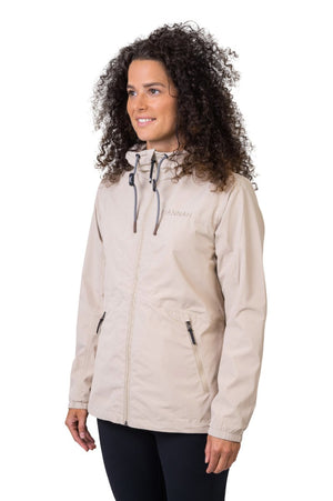 Veste imperméable / Hardshell de randonnée avec membrane Resstex 8000mm pour femme "Hannah − GOLDIE" - Planète Rando