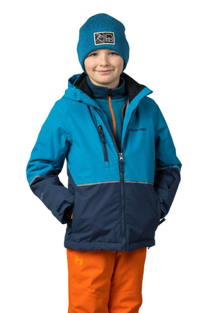 Veste imperméable / hardshell de randonnée DWR avec membrane Resstex et Duratherm classic "Hannah − ANAKIN JR" - Planète Rando