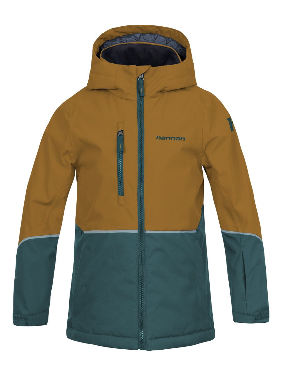 Veste imperméable / hardshell de randonnée DWR avec membrane Resstex et Duratherm classic "Hannah − ANAKIN JR" - Planète Rando