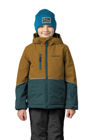 Veste imperméable / hardshell de randonnée DWR avec membrane Resstex et Duratherm classic "Hannah − ANAKIN JR" - Planète Rando
