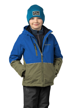 Veste imperméable / hardshell de randonnée DWR avec membrane Resstex et Duratherm classic "Hannah − ANAKIN JR" - Planète Rando