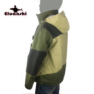 Veste imperméable / Hardshell pour la pêche et chasse "ELUANSHI - Wader" - Planète Rando