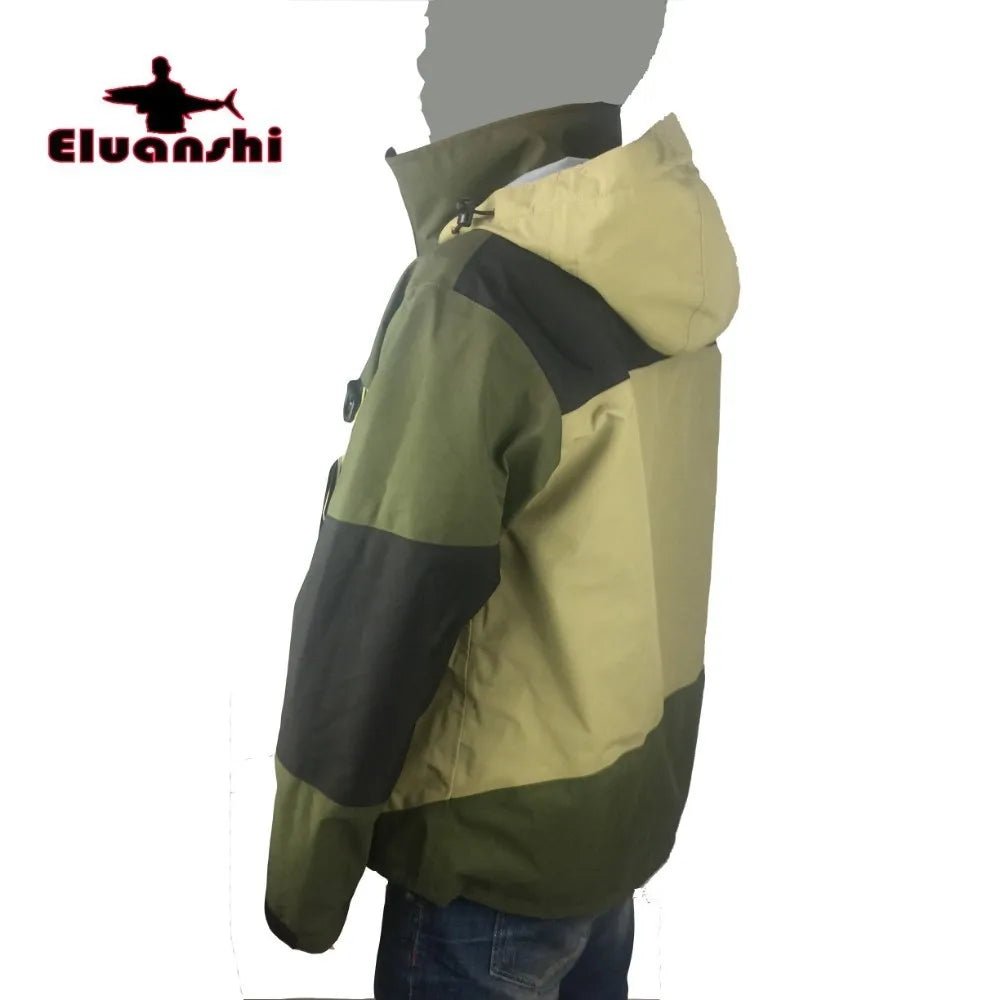 Veste imperméable / Hardshell pour la pêche et chasse "ELUANSHI - Wader" - Planète Rando