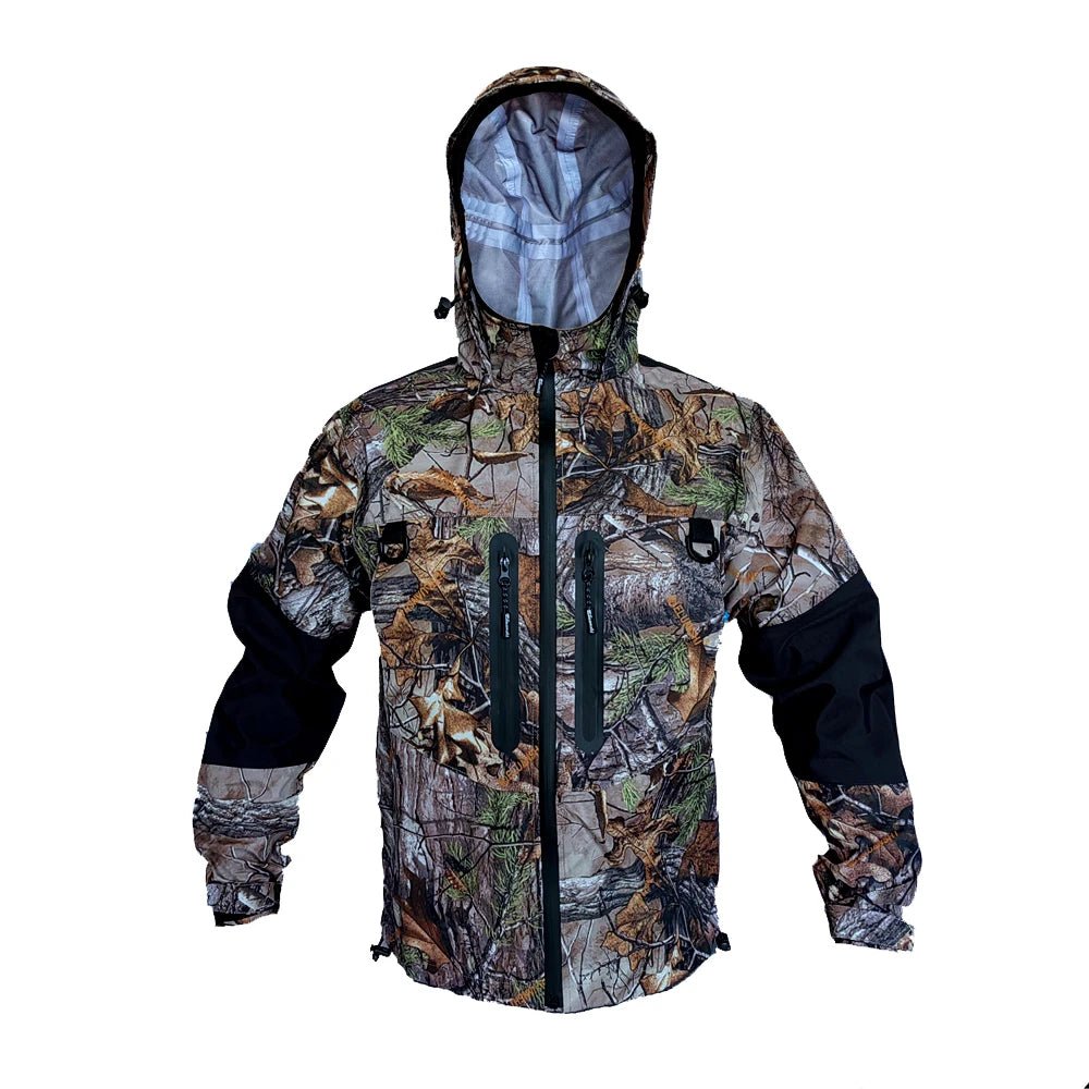 Veste imperméable / Hardshell pour la pêche et chasse "ELUANSHI - Wader" - Planète Rando
