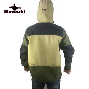 Veste imperméable / Hardshell pour la pêche et chasse "ELUANSHI - Wader" - Planète Rando