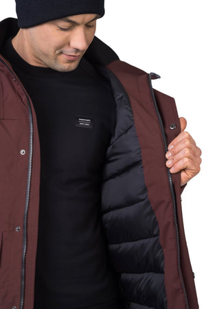 Veste imperméable / Parka avec Resstex membrane 5000mm Duratherm High Loft pour homme "Hannah − NORTHPOLE" - Planète Rando