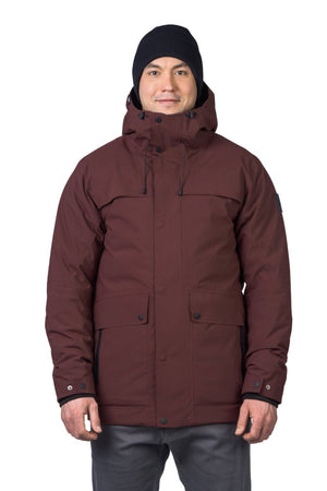 Veste imperméable / Parka avec Resstex membrane 5000mm Duratherm High Loft pour homme "Hannah − NORTHPOLE" - Planète Rando