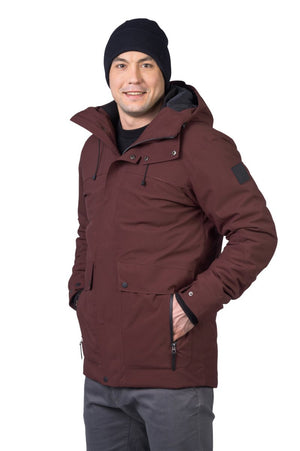 Veste imperméable / Parka avec Resstex membrane 5000mm Duratherm High Loft pour homme "Hannah − NORTHPOLE" - Planète Rando