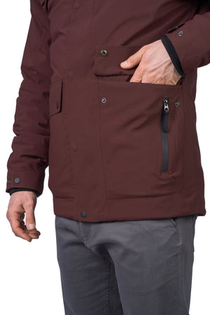 Veste imperméable / Parka avec Resstex membrane 5000mm Duratherm High Loft pour homme "Hannah − NORTHPOLE" - Planète Rando