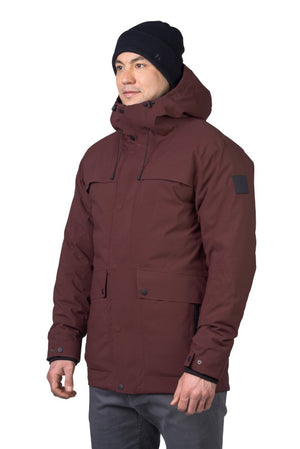 Veste imperméable / Parka avec Resstex membrane 5000mm Duratherm High Loft pour homme "Hannah − NORTHPOLE" - Planète Rando