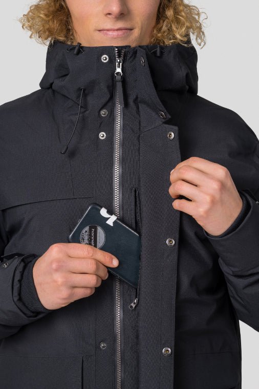 Veste imperméable / Parka avec Resstex membrane 5000mm Duratherm High Loft pour homme "Hannah − NORTHPOLE" - Planète Rando