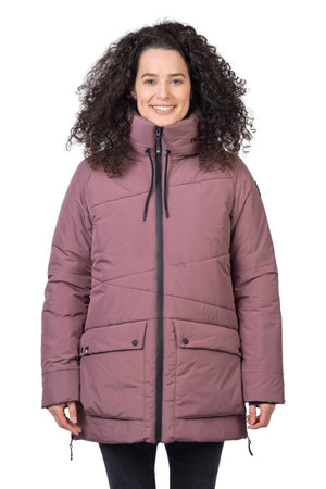 Veste imperméable / parka d'hiver avec membrane Resstex 5000mm et Duratherm High Loft pour femme "Hannah − REBECA" - Planète Rando