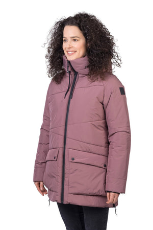 Veste imperméable / parka d'hiver avec membrane Resstex 5000mm et Duratherm High Loft pour femme "Hannah − REBECA" - Planète Rando